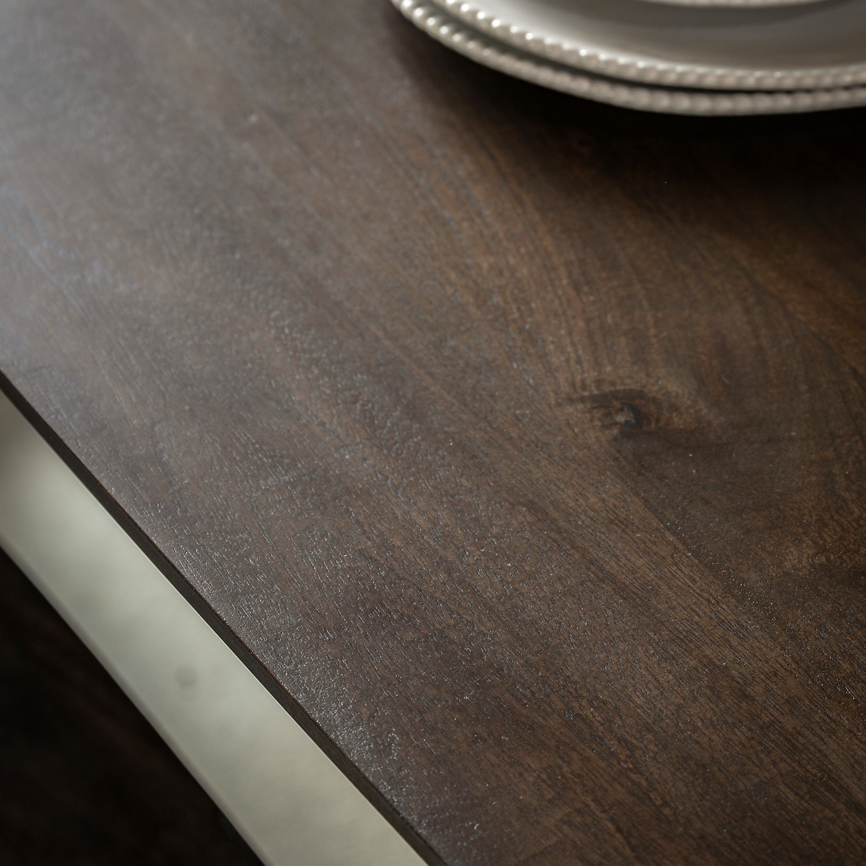 Hank Brown Mango Wood Dining Table | 6 Seater